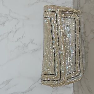 Vintage Sequin Cocktail Clutch